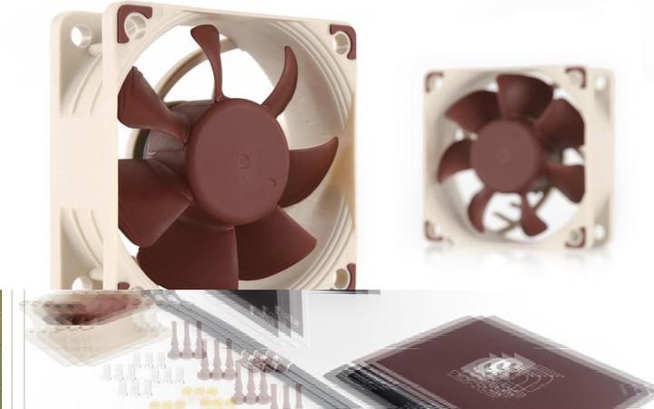 Actual product image Noctua NF-A6x25 5V PWM computer case fan 6 cm Beige (60 mm, 1 x)