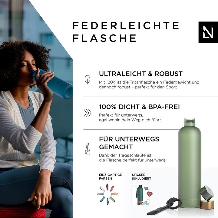 Produktbild Lars Nysøm Tritan Trinkflasche Blaest (1 l)