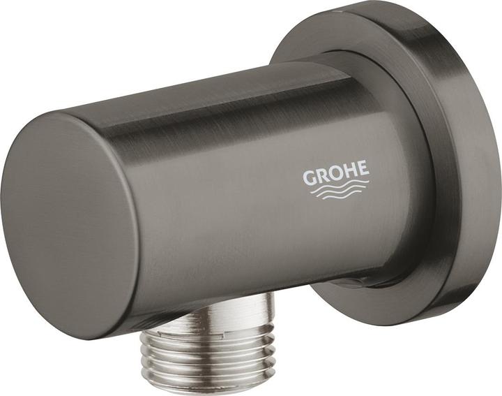 Actual product image Grohe Wall connection bend Rainshower 1/2" rd Ros ha graph bent