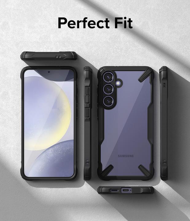 Produktbild Ringke Mobiili tagakaas Fusion-X, must (Samsung Galaxy S24+)