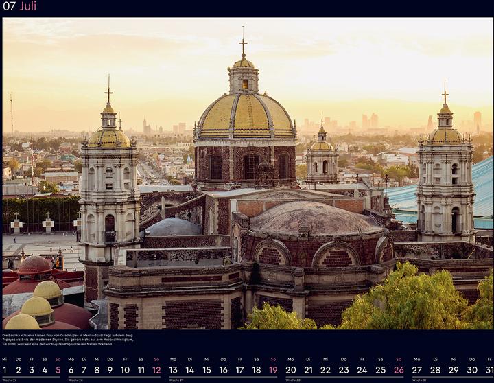 Produktbild Metropolen - Wandkalender 2026 (60 x 45 cm, Harter Einband, Deutsch)