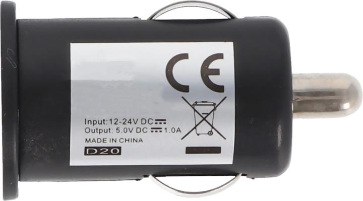 Actual product image AccuCell 12 Volt USB Auto-Adapter extra kompakt