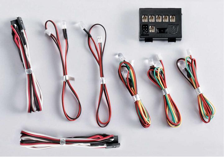 Image du produit killerbody Kit d'éclairage LED 1/10 avec boîte de contrôle (8 LED)