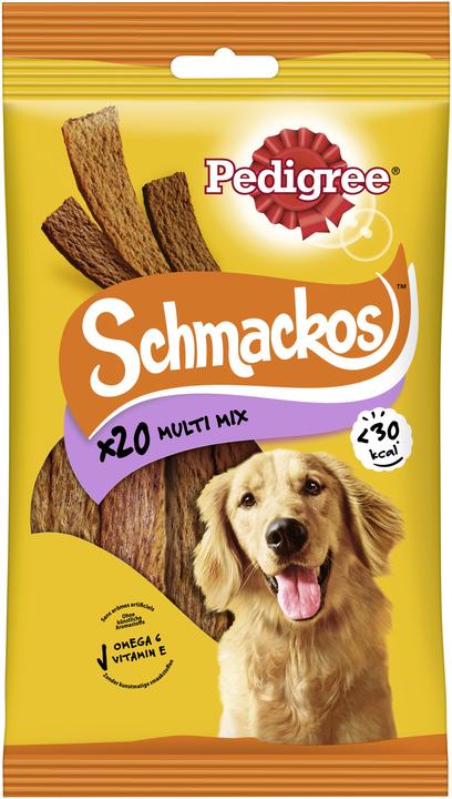 Produktbild Pedigree Schmackos mit Huhn (Adult, Senior, Junior, 1 Stk., 144 g)