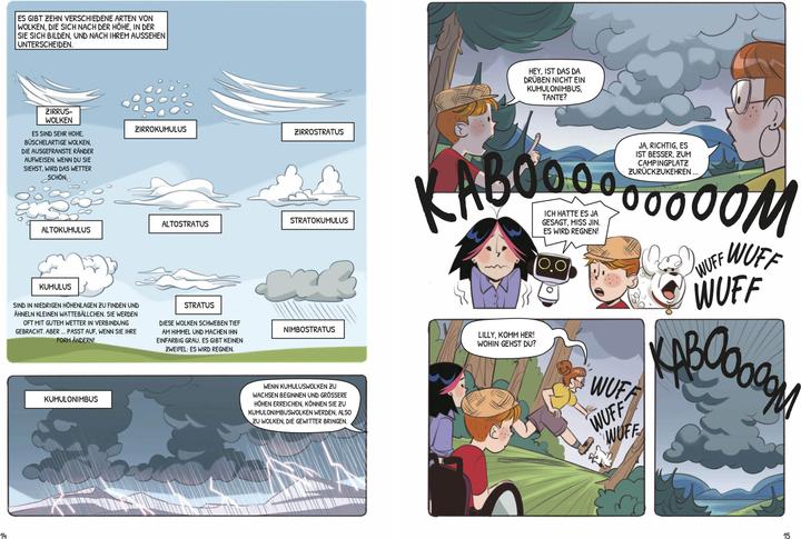 Immagine prodotto National Geographic Wildes Wetter. Entdecke die extremsten Phänomene (Kreativ lernen mit Comics) (Tedesco, Massimo Miato, Fausto Chiodoni, Martina Naldi, Valentina Cambi, 2024)