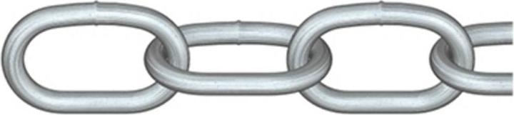 Produktbild Dörner + Helmer DH Rundstahlkette A-40 DIN 5685-2 verzinkt 30 m (30 m)