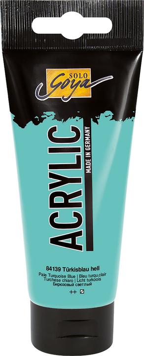 Image du produit Kreul Basic Acryl 100ml (Turquoise bleu clair, 100 ml)