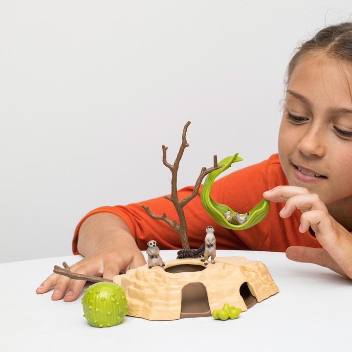 Produktbild Schleich Erdmännchen-Hügel