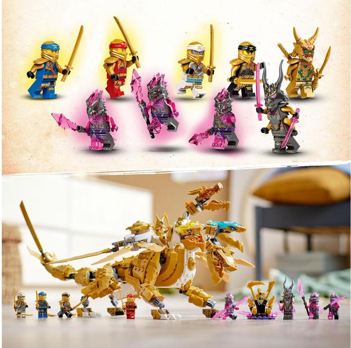 Actual product image LEGO Lloyd's ultra gold dragon (71774, LEGO Ninjago)