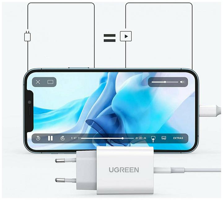 Image du produit Ugreen USB Wall Charger (20 W)