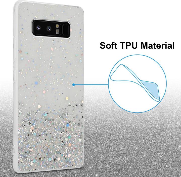 Image du produit Cadorabo Coque TPU funkelnder Glitter (Samsung Galaxy Note 8)