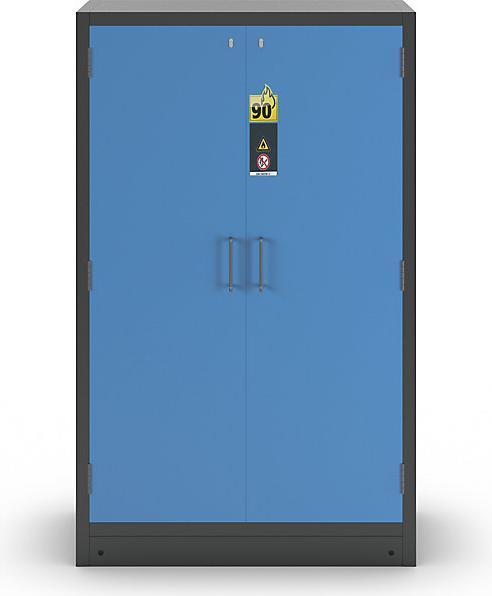 Produktbild eurokraft pro Feuerbeständiger Gefahrstoffschrank Typ 90 (120 cm, 195.50 cm)