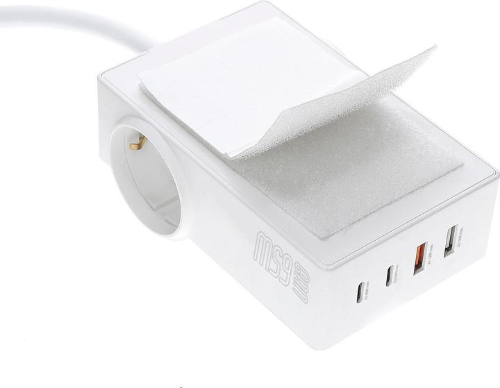 Actual product image 4smarts USB-C/A power strip Desk (65 W)