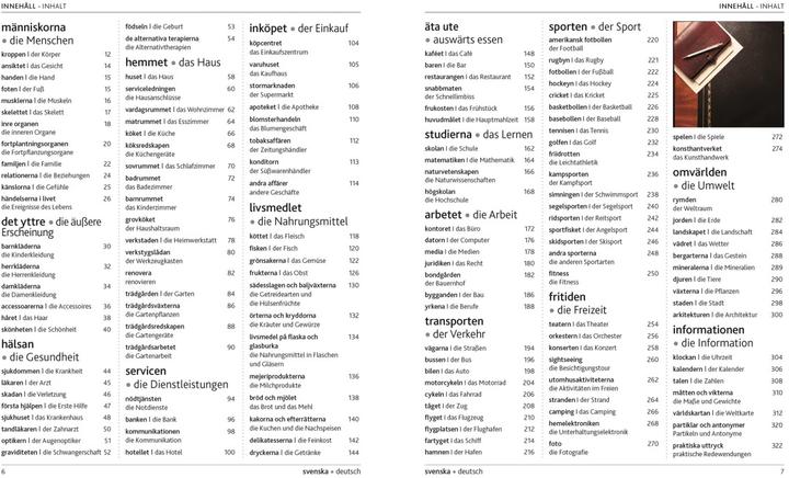 Produktbild Visuelles Wörterbuch Schwedisch Deutsch (Deutsch, 2017)