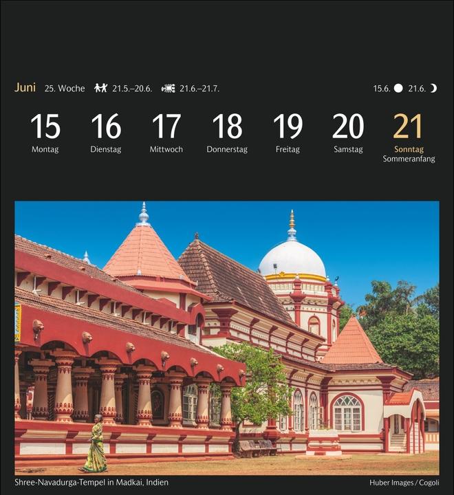 Immagine prodotto Harenberg Die Welt in Farben Postkartenkalender 2026 - Kalender mit 53 Postkarten (Copertina rigida, Tedesco)