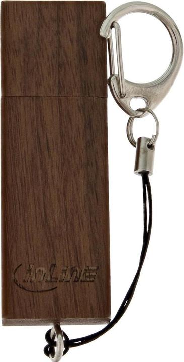 Actual product image InLine Woodstick (128 GB, USB-A)