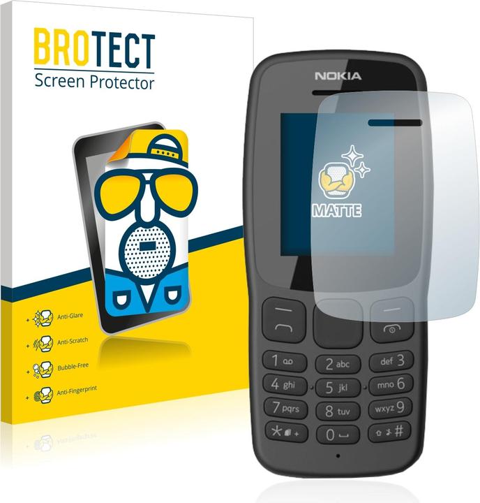 Actual product image BROTECT Protector Anti-Glare (2 Piece, Nokia 106 (2018))