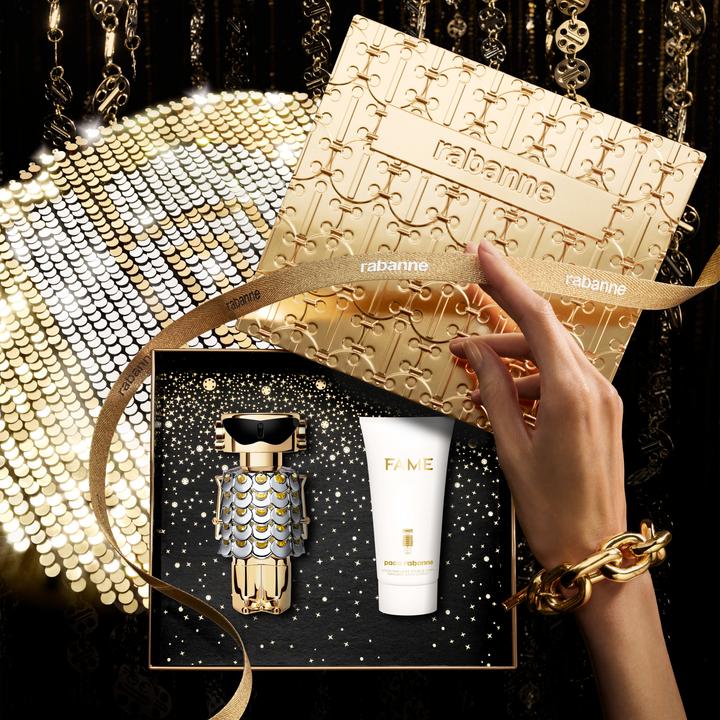 Produktbild Paco Rabanne Fame Christmas 2023 Eau de Parfum 50 / Body Lotion 75 (Parfum set)