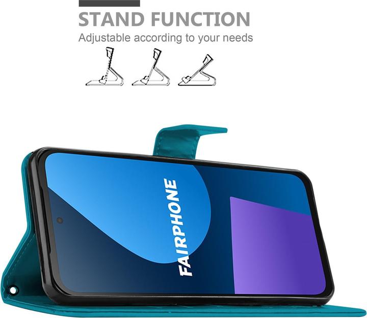 Immagine prodotto Cadorabo Custodia per Fairphone 5 Flower Book (Fairphone 5)