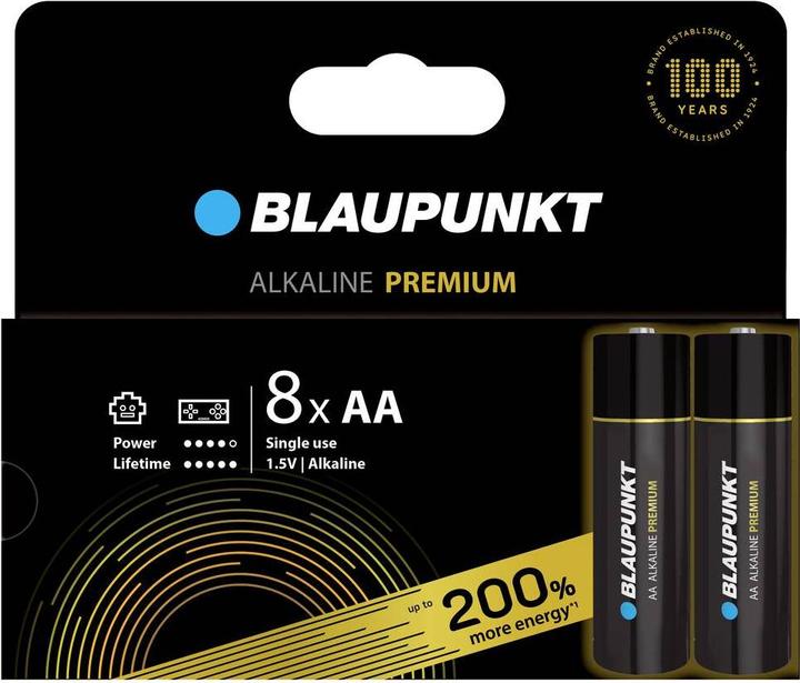 Produktbild Blaupunkt Mignon (AA)-Batterie Alkali-Mangan 1.5 V 8 St. (8 Stk., AA)