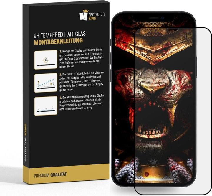 Produktbild Protectorking 6x Echtes Tempered 9H Panzerhartglas Matt Entspiegelt (6 Stück, Apple iPhone 12 Pro Max)