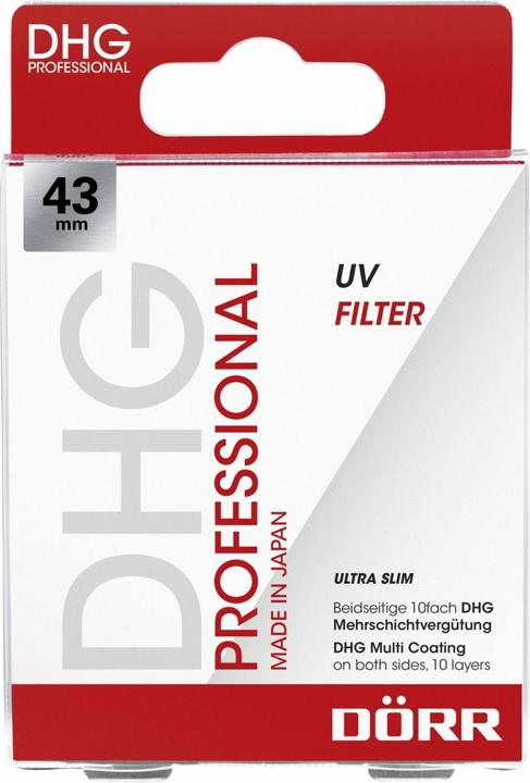 Actual product image Dörr UV Filter DHG 43mm (43 mm, UV filter)