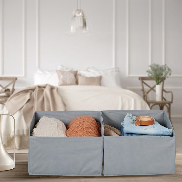 Produktbild Relaxdays 2x Aufbewahrungsbox (2 x)