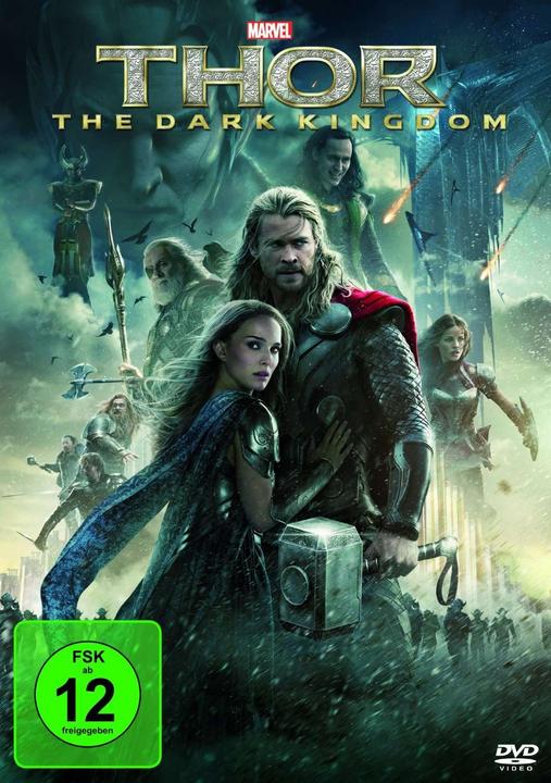 Actual product image Thor 2 The Dark Kingdom (DVD, 2013, Turkish, English, Italian, German)