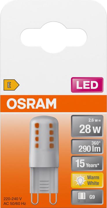 Produktbild Osram Led Pin (G9, 2.60 W, 290 lm, 1 x, E)