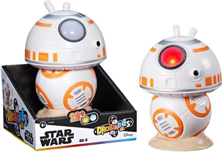 Image du produit Star Wars Droidables BB-8, 10 cm grosse elektronische Figur, Spielzeug für Kinder