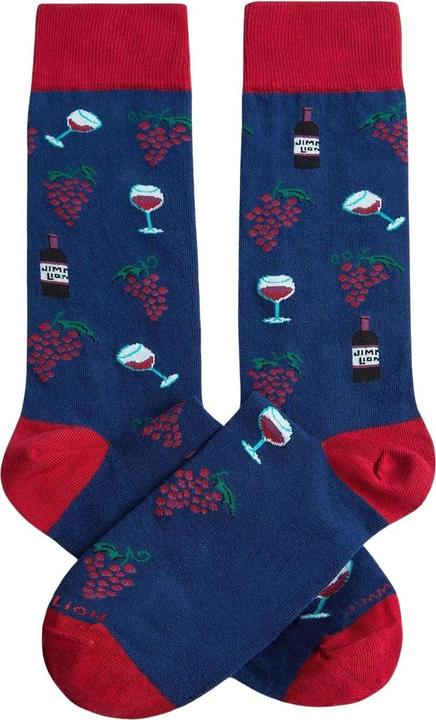 Jimmy Lion socken wine