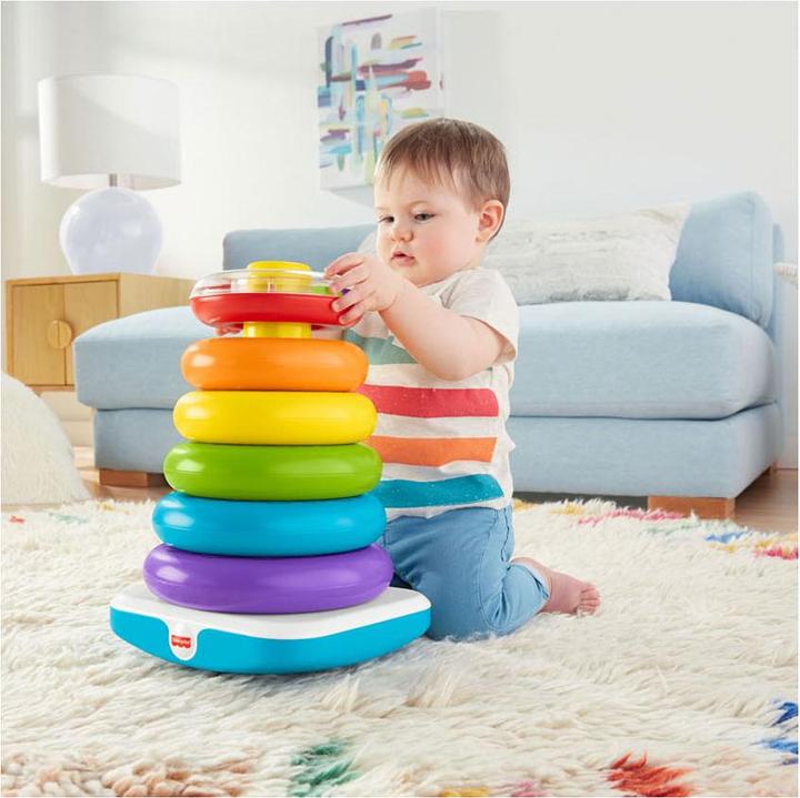 Produktbild Fisher-Price Grosse Farbringpyramide
