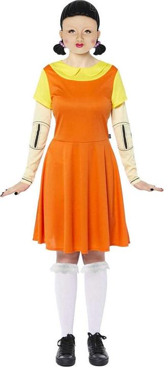 Immagine prodotto Amscan Costume da adulto Squid Game bambola deluxe taglia L (L)