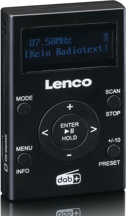 Produktbild Lenco PDR-011 (DAB+, FM, Radio Frequency (RF))