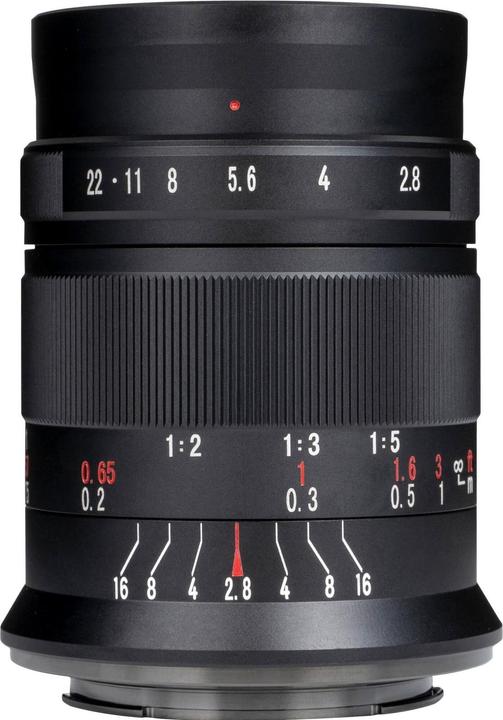 Image du produit 7artisans 60 mm f/2.8 MKII (Micro Four Thirds, Sony E, Nikon Z, Monture L, Fujifilm X, APS-C / DX)