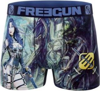 Freegun Herren Boxershort in Dose Motiv 5, Grösse M (M, Einzelpack)