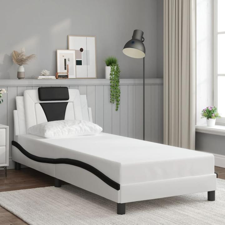 Immagine prodotto VidaXL Struttura del letto con similpelle a LED (90 x 200 cm)