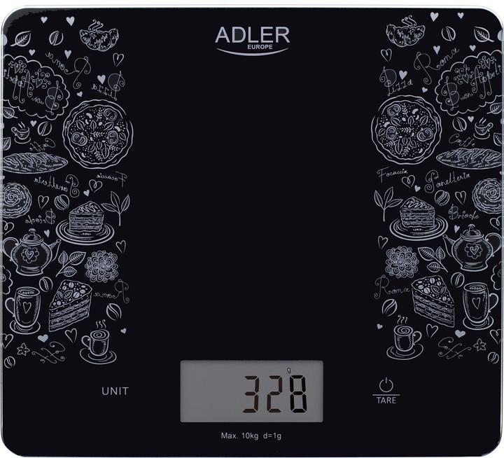 Actual product image Adler AD 3171 Kitchen Scale Rectangle Electronic Kitchen Scale
