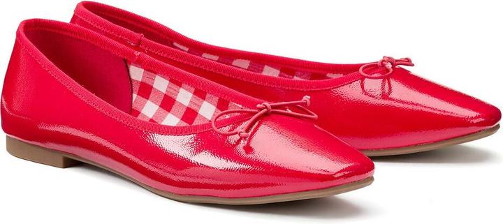Actual product image La Redoute Collections Ballerinas in patent look (38)