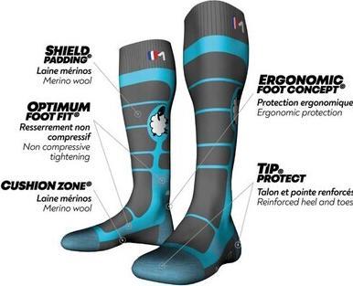 Actual product image Monnet Wooly ski kids socks (27 - 28)