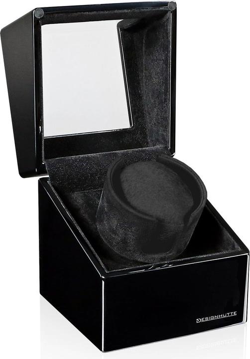 Designhütte Uhrenbeweger San Diego 1 - Schwarz / Schwarz (1 x)