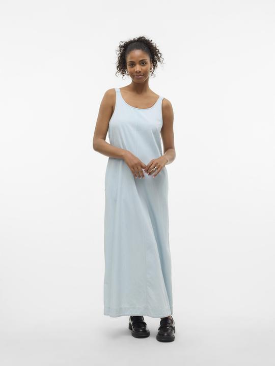 Actual product image Vero Moda VMESTELLA Langes Kleid Jeanskleid (L)