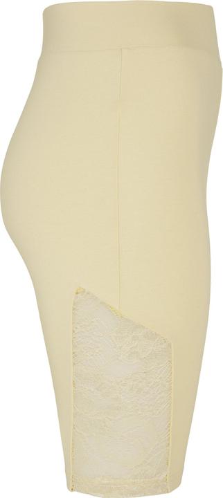 Actual product image Urban Classics Ladies High Waist Lace Inset Cycle Shorts - 16956 (4XL)