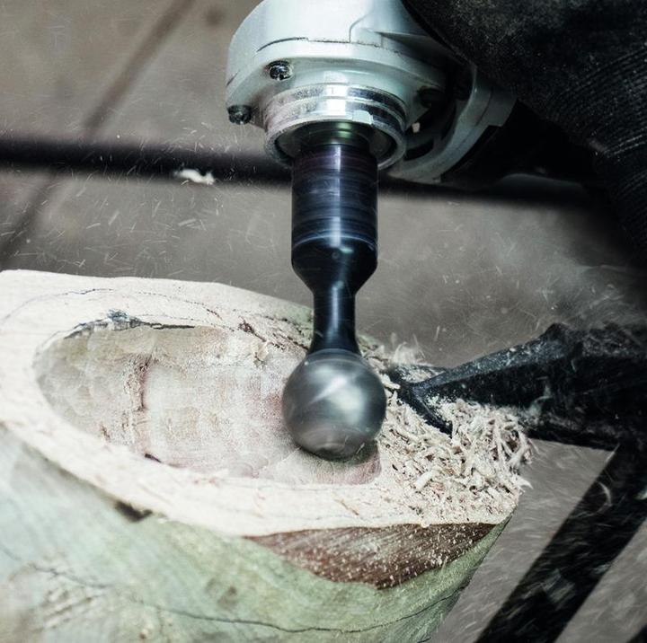 Actual product image Arbortech Ball chisel