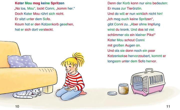 Produktbild LESEMAUS zum Lesenlernen Sammelbände: Starke Conni Silben-Geschichten zum Lesenlernen (Deutsch, Julia Boehme, 2018)