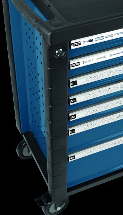 Actual product image Proton Tool trolley TT-285PB with 7 drawers