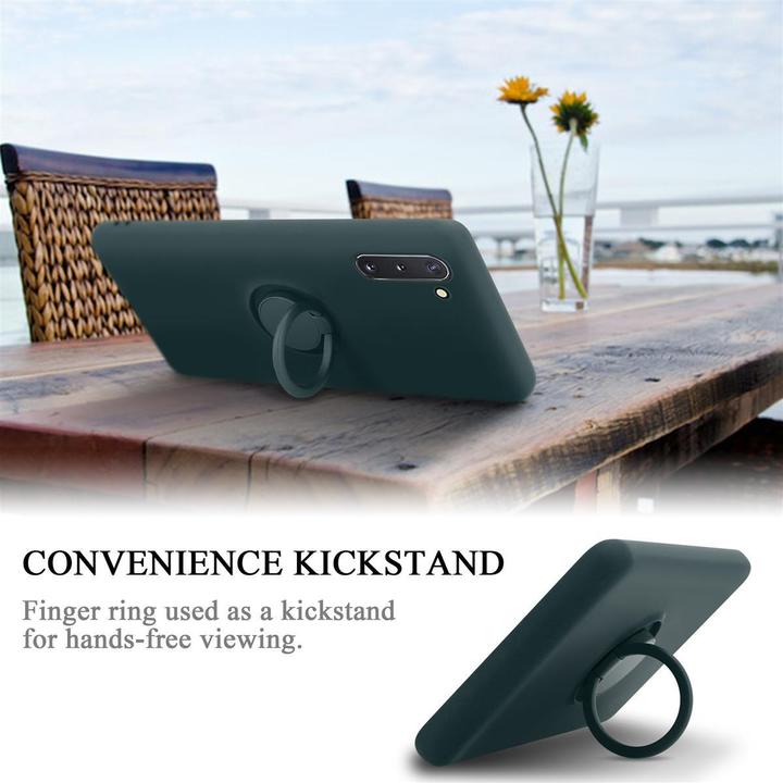 Immagine prodotto Cadorabo Custodia in silicone TPU Liquid Ring Cover (Samsung Galaxy Note 10)