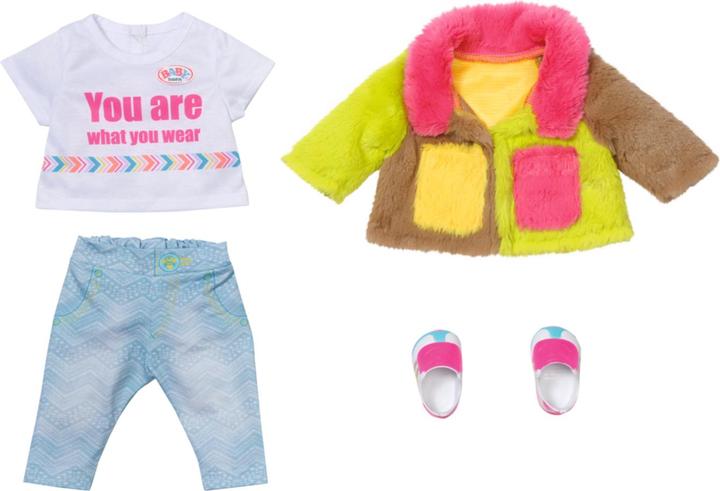 Actual product image Baby Born Deluxe rainbow coat, 43cm