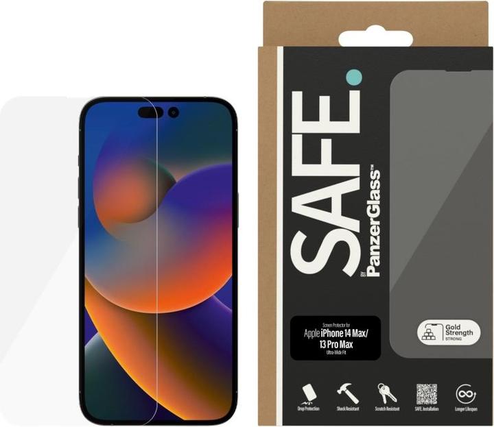 Productafbeelding PanzerGlass Geval Vriendelijk (1 Stuk, Apple iPhone 13 Pro Max, Apple iPhone 14 Plus)