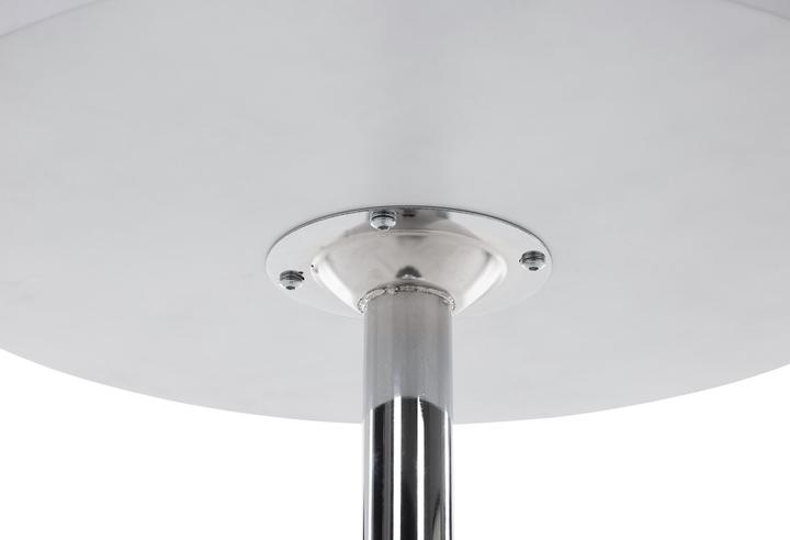 Actual product image CLP Bar table round, white (60 x 108 x 60 cm)